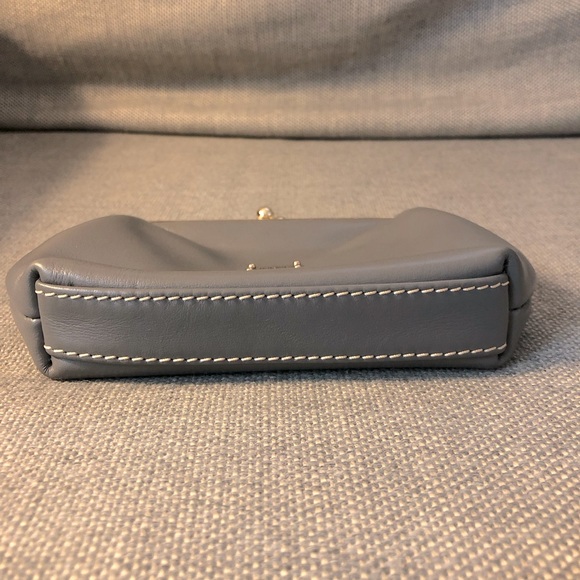 Dooney & Bourke Gray Clutch change purse wallet - Picture 5 of 16